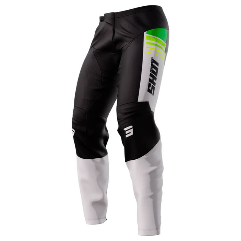 pantalon shot devo peak 2023 noir vert jaune mx