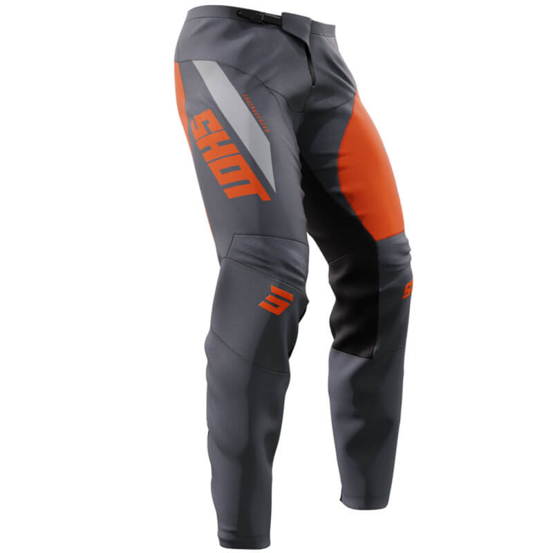 pantalon shot devo star orange gris cross