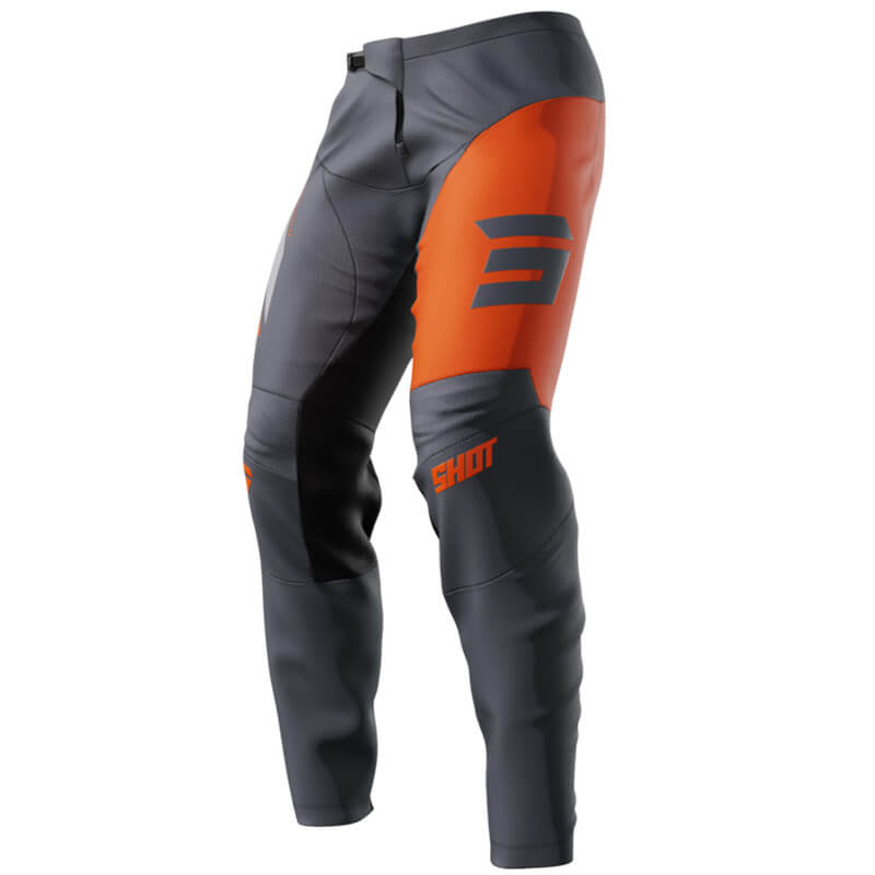 pantalon shot devo star orange gris mx