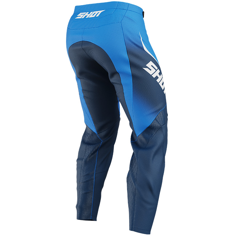 pantalon shot draw clash bleu moto