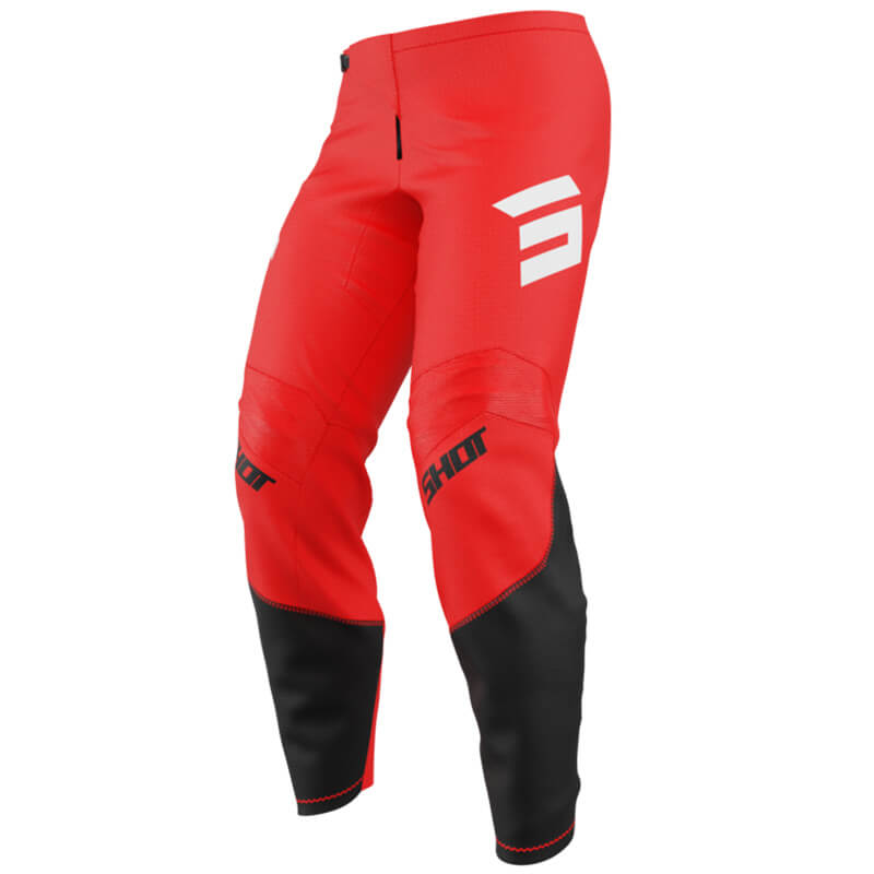 pantalon shot draw private rouge