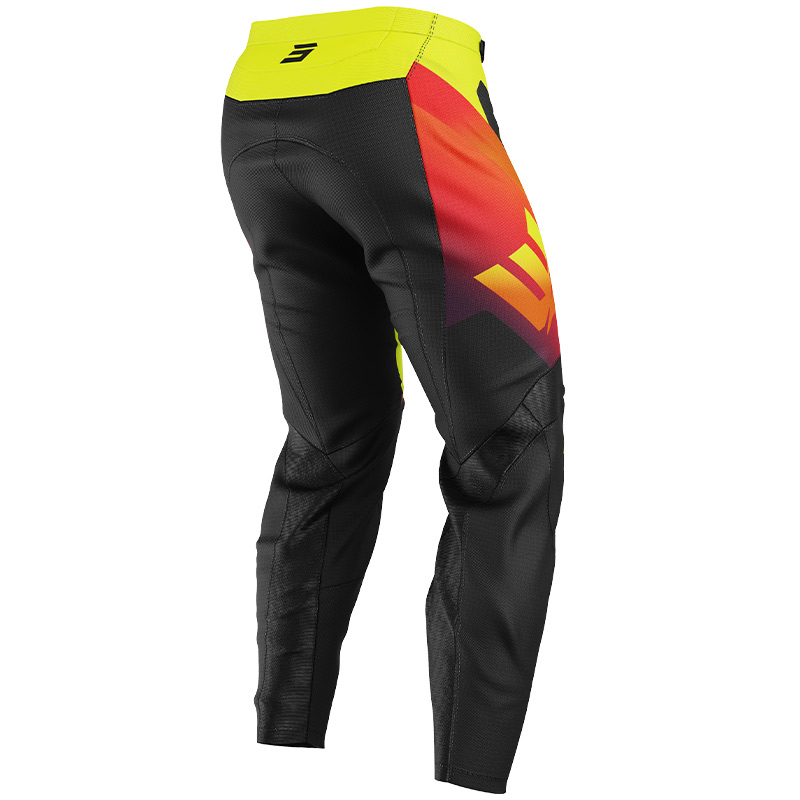 pantalon shot draw rocket neon jaune 27