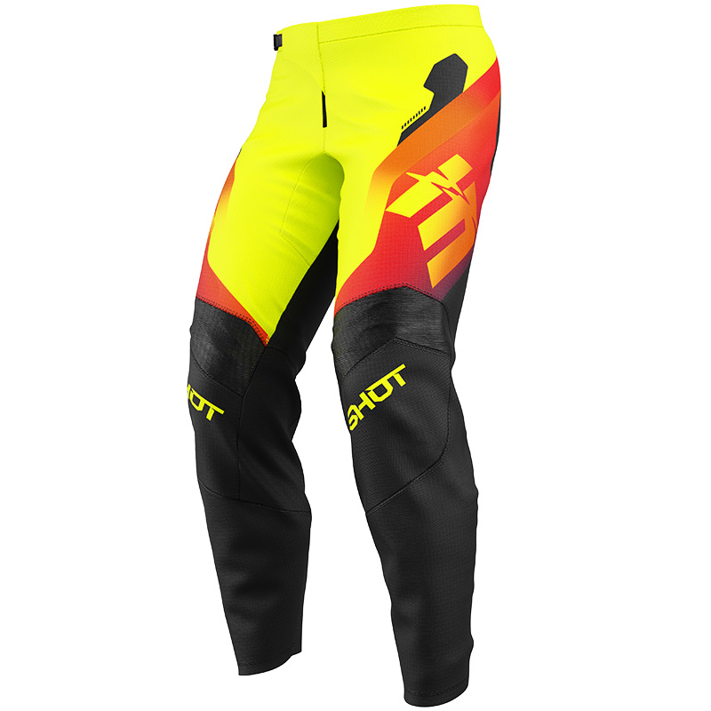 pantalon shot draw rocket neon jaune