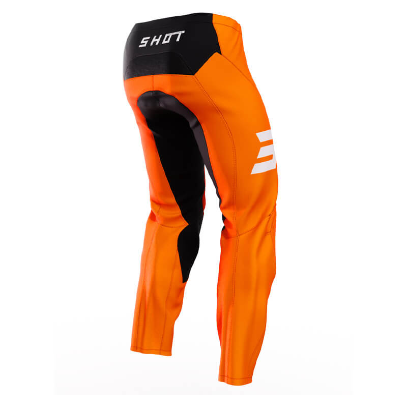 pantalon shot raw escape 2023 oange motocross