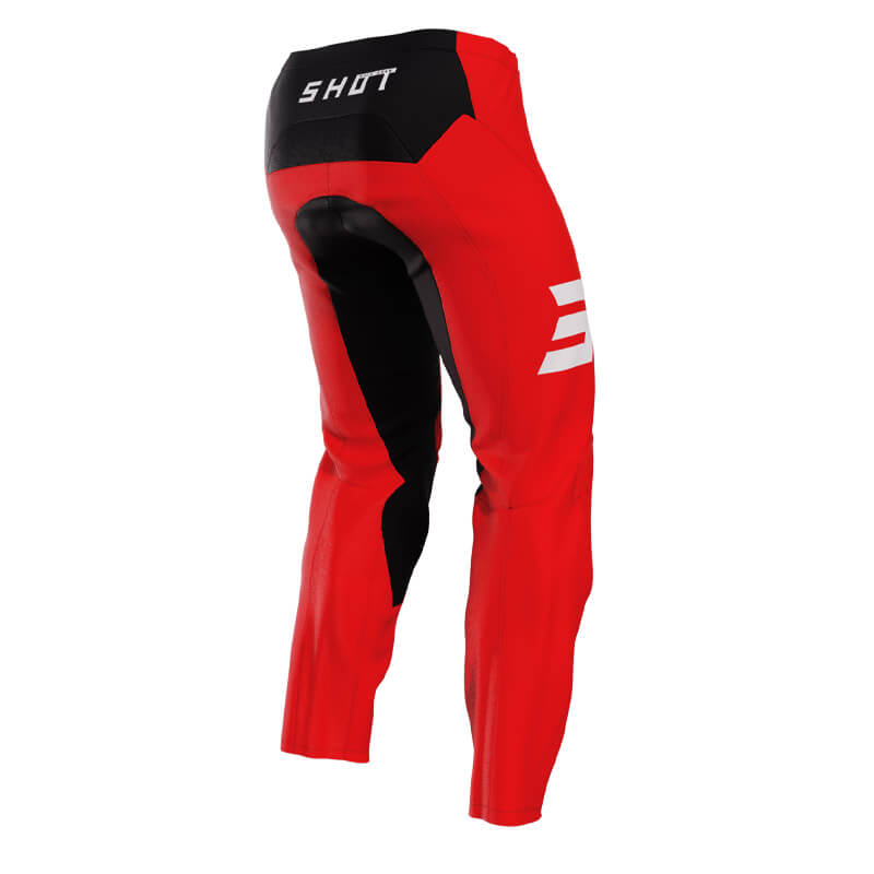 pantalon shot raw escape 2023 rouge motocross