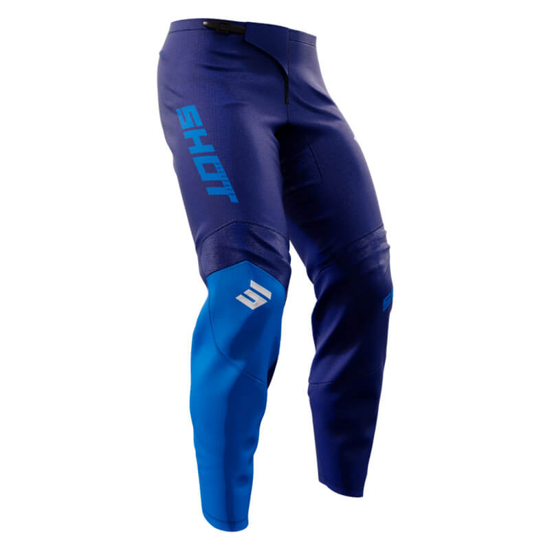 pantalon shot raw squad 2023 bleu motocross