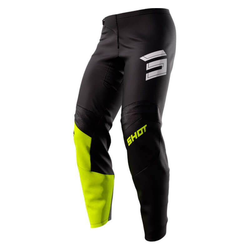 pantalon shot raw squad 2024 jaune fluo