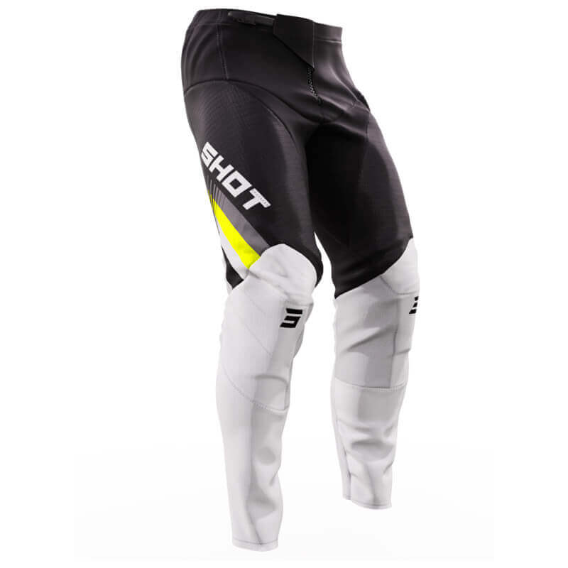 pantalon shot tracer 2023 blanc motocross