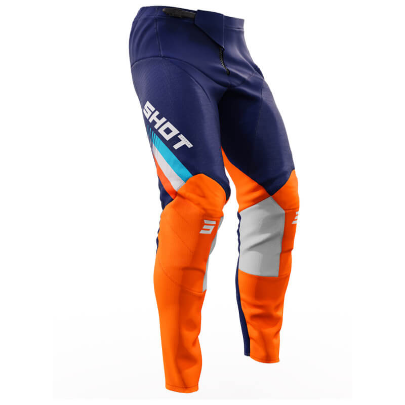 pantalon shot tracer 2023 orange motocross