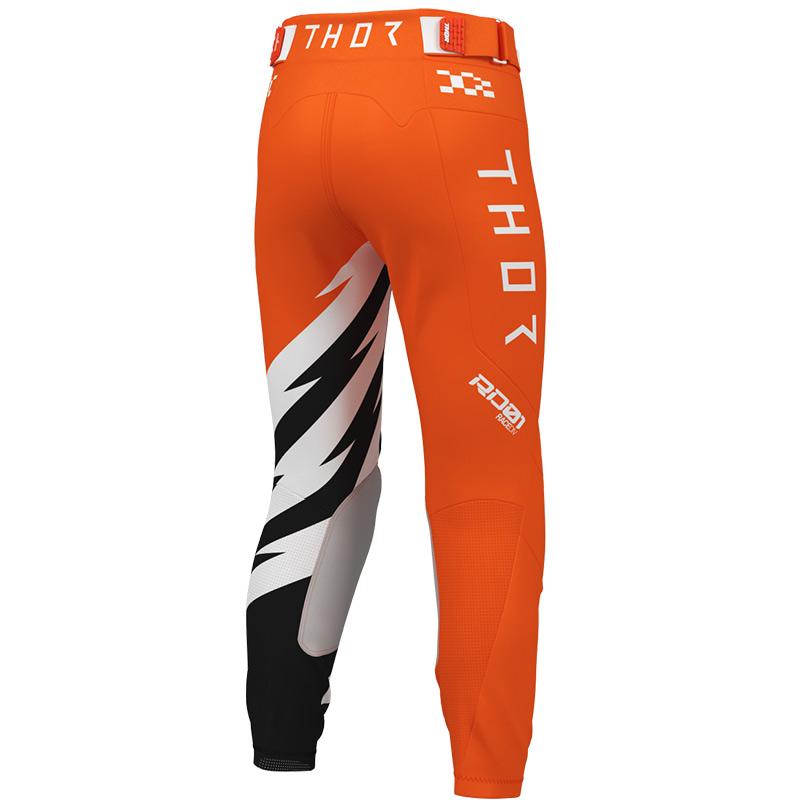 pantalon thor mx 27 enfant launchmode shockie noir orange mx