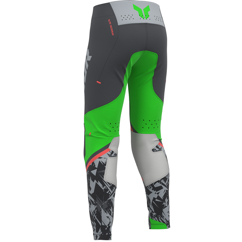 pantalon thor mx 27 enfant sportmode punkd vert gris moto