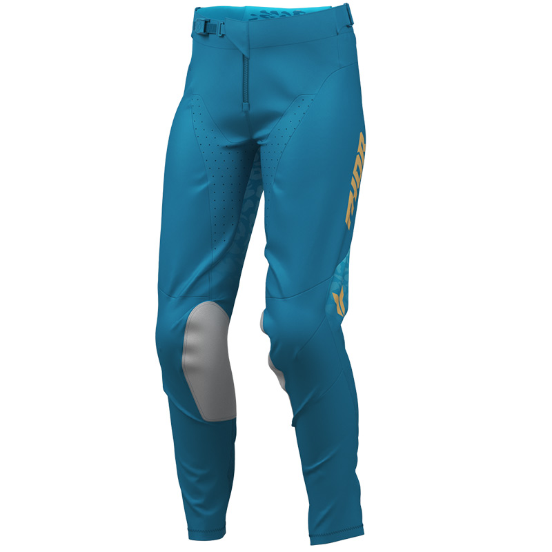 pantalon thor mx 27 femme launchmode spotted turquoise cross