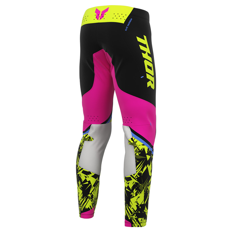 pantalon thor mx 27 sportmode punkd noir rose cross