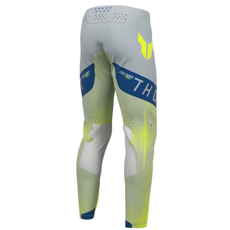 pantalon thor mx 27 sportmode vanish gris jaune mx