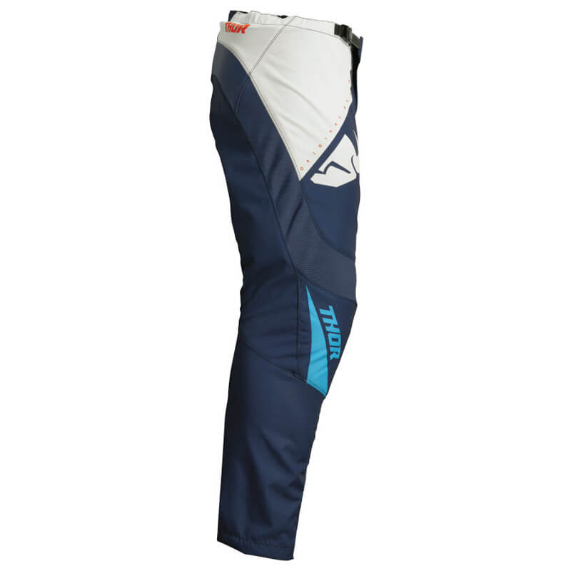 pantalon thor mx sector edge bleu marine 2023 motocross