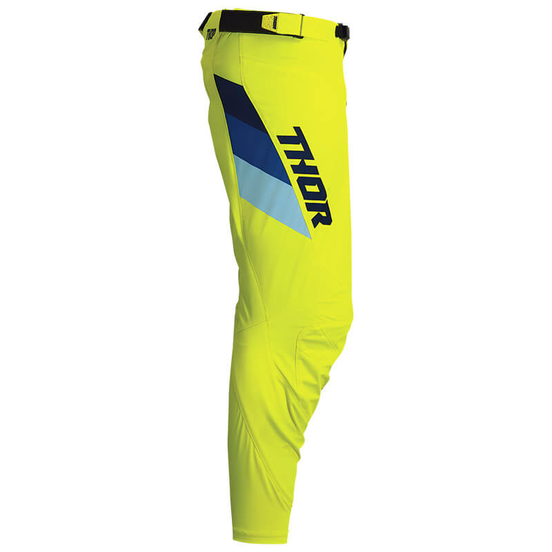 pantalon thor pulse tactic 2023 jaune fluo motocross