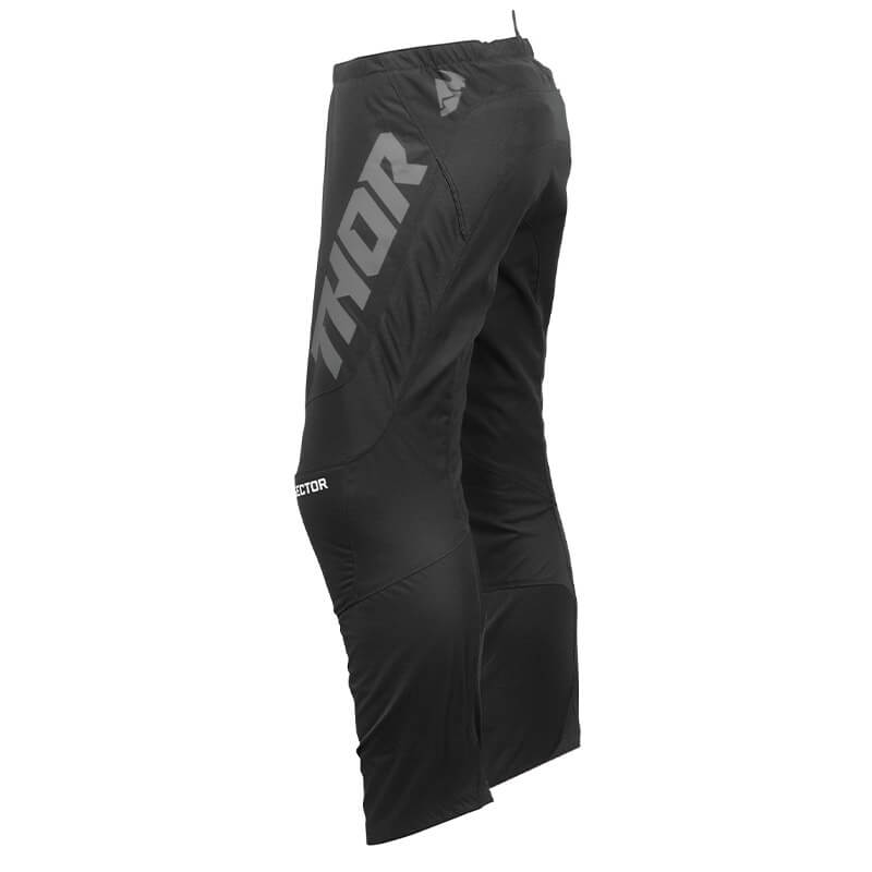 pantalon thor sector charcoal 2024 gris blanc motocross