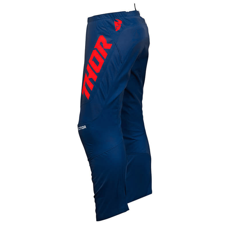 pantalon thor sector checker 2024 bleu blanc rouge motocross