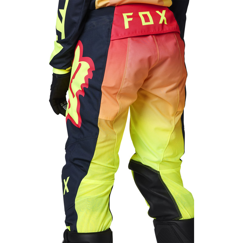 pantalon wmns fox racing 180 leed 2023 jaune fluo cross