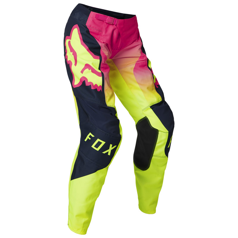 pantalon wmns fox racing 180 leed 2023 jaune fluo mx