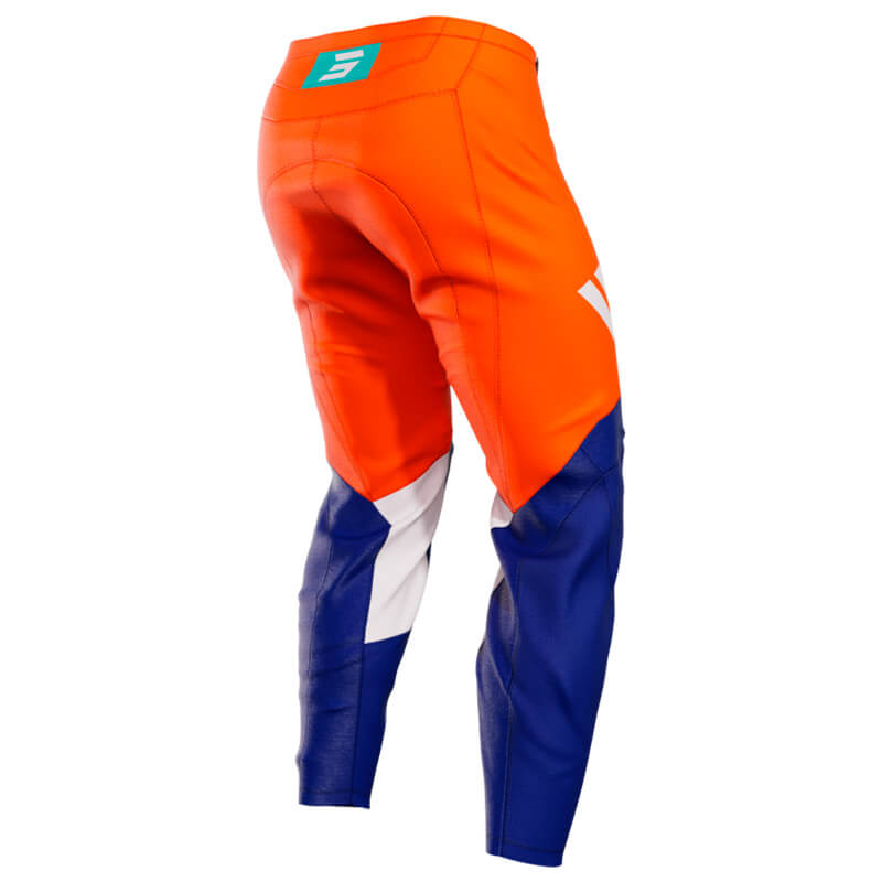 pantalon youth shot draw 2024 orange fluo moto mx