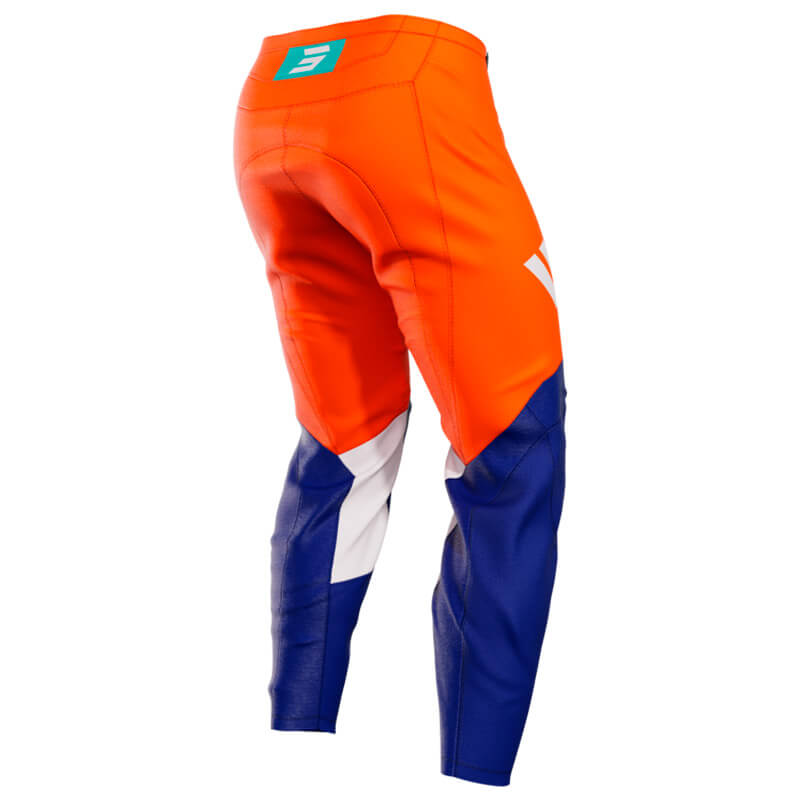 pantalon youth shot draw 2024 orange fluo moto