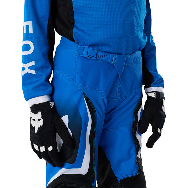 pantalon yth fox racing 180 frame bleu 27 sx