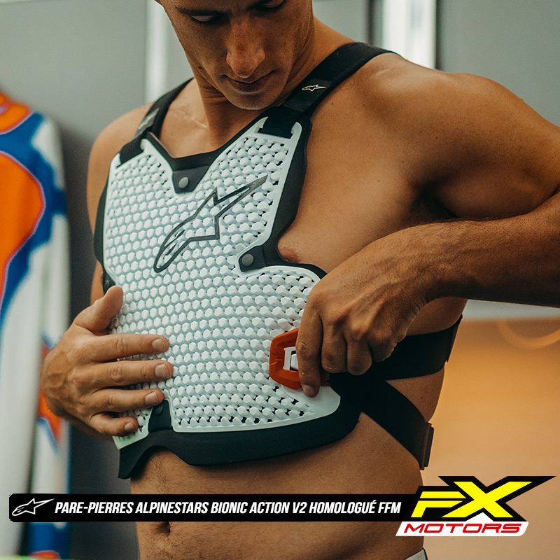 pare pierre alpinestars bionic action v2 motocross enduro