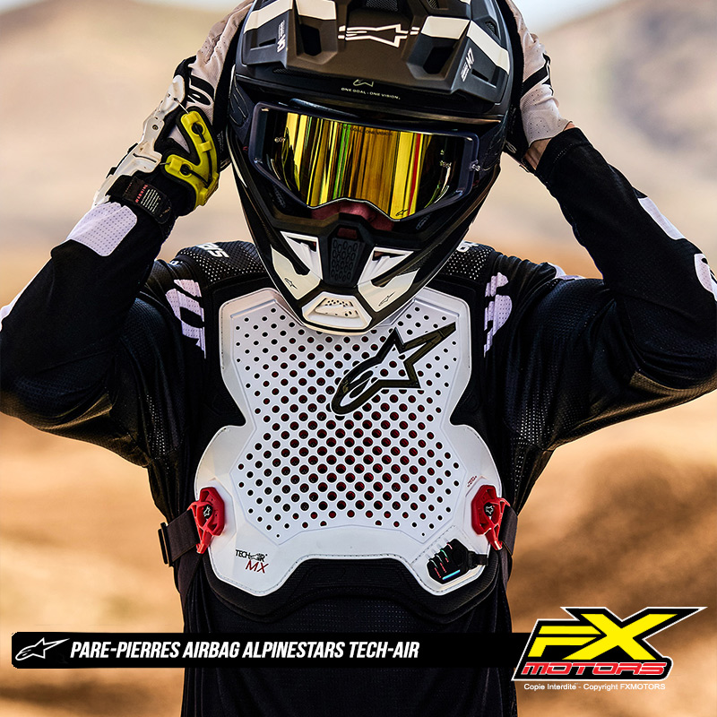 pare pierres airbag alpinestars techair rallyraid