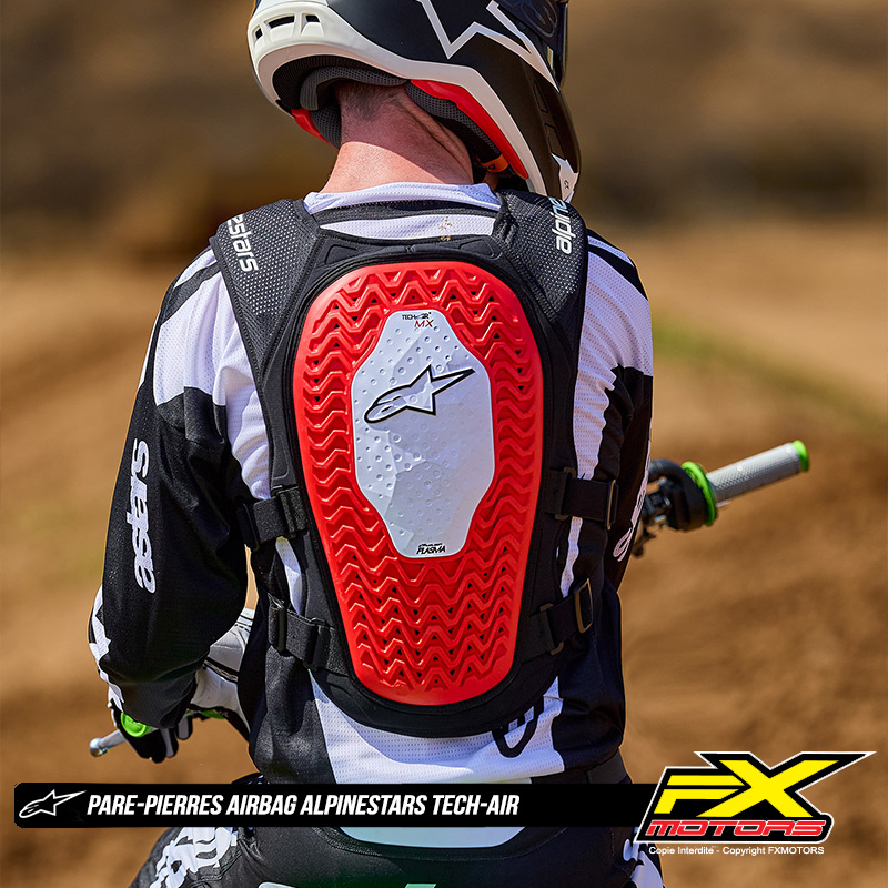 pare pierres airbag alpinestars techair sansabonnement