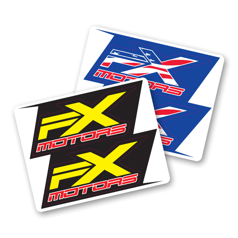 petit stickers fxmotors usa classic