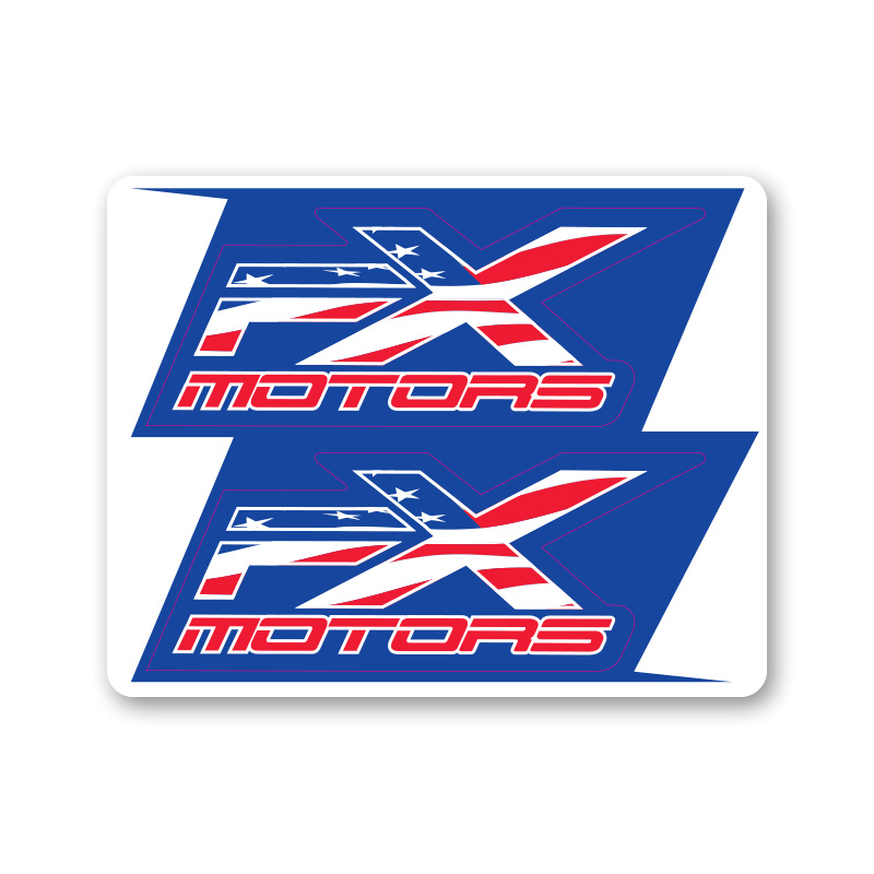 petit stickers fxmotors usa