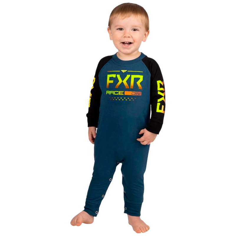 pijama kids fxr racing infant race division 2023 bleu motocross