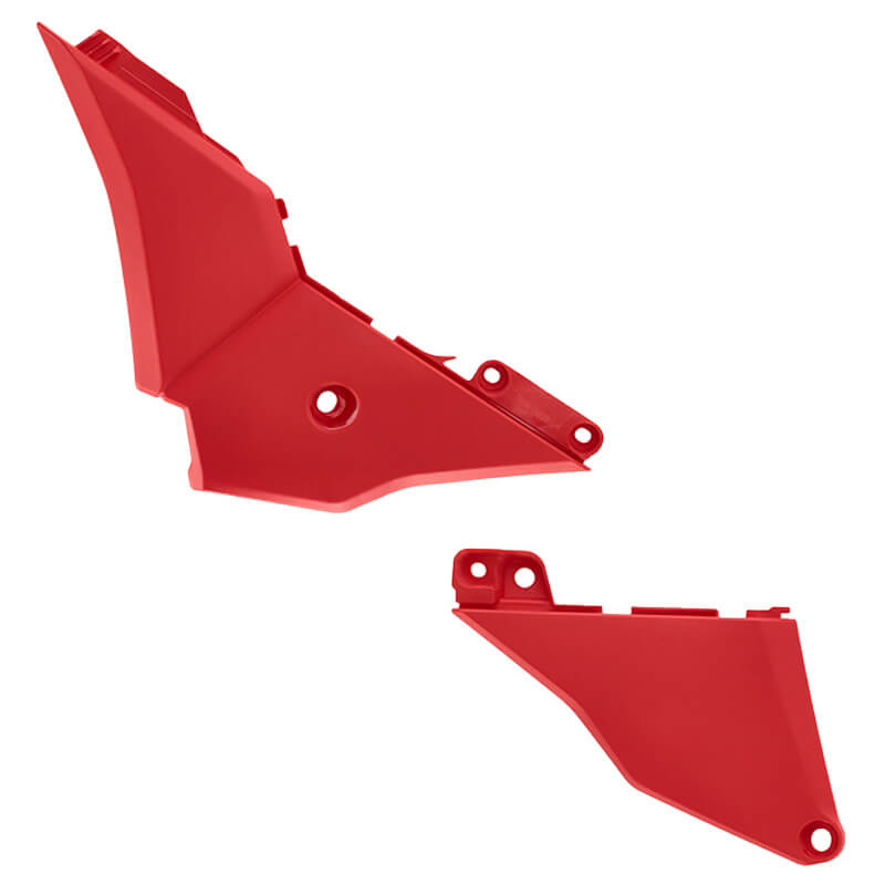 plaque laterale inferieur acerbis rouge 27