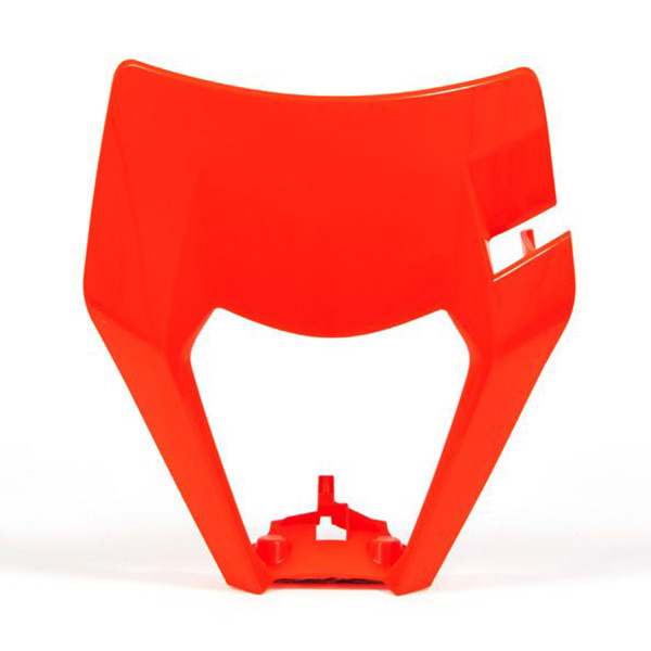 plaque phare rtech exc excf 2020 ktm orange fluo
