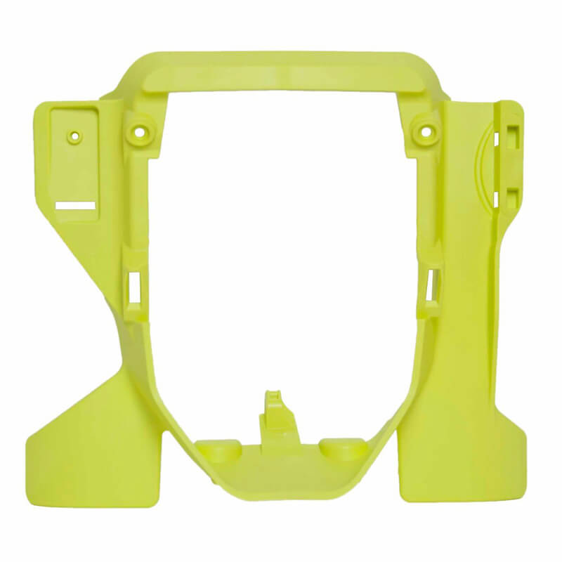 plaque phare support rtech husqvarna JAUNE FLUO