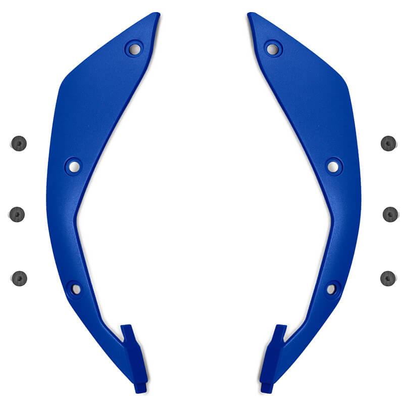 platines laterales casque airoh aviator 3 bleu 2025