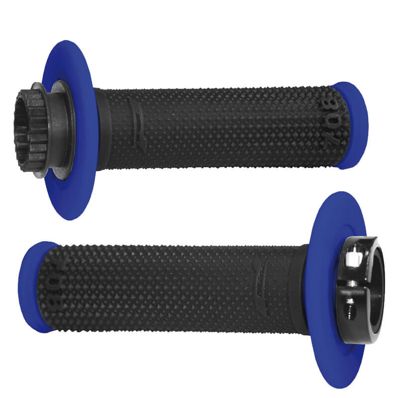 poignees lockon 708 progrip noir bleu