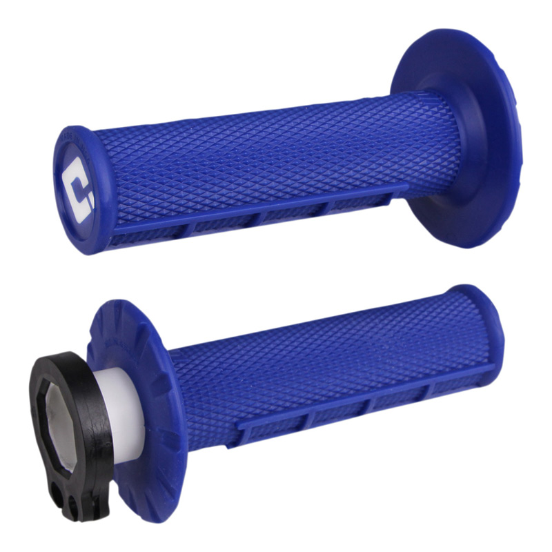 poignees odi grips v2 lock on bleu