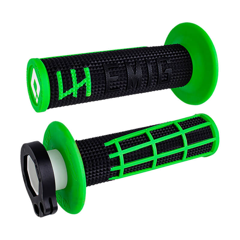 poignet emig 2 0 lock on grips vert mx