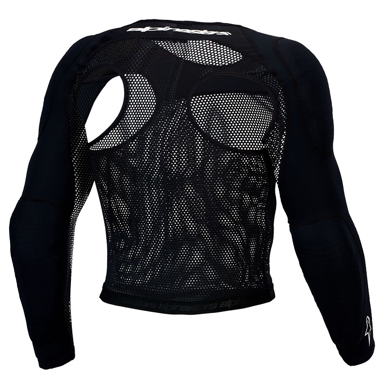 protection haut corps alpinestar bionic race protection top dos noir