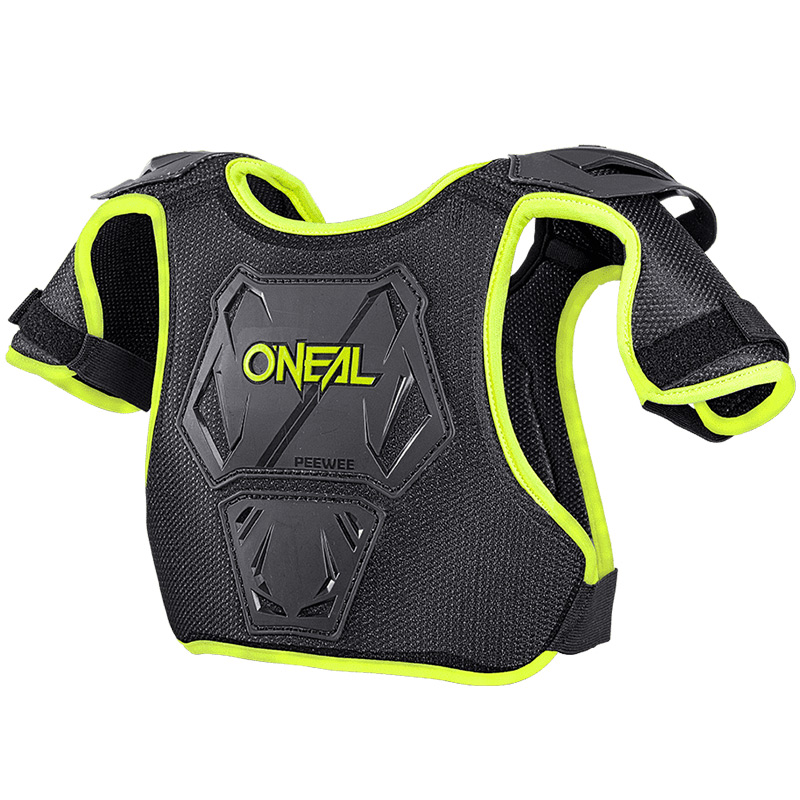 protection oneal enfant pare pierre neon jaune peewee