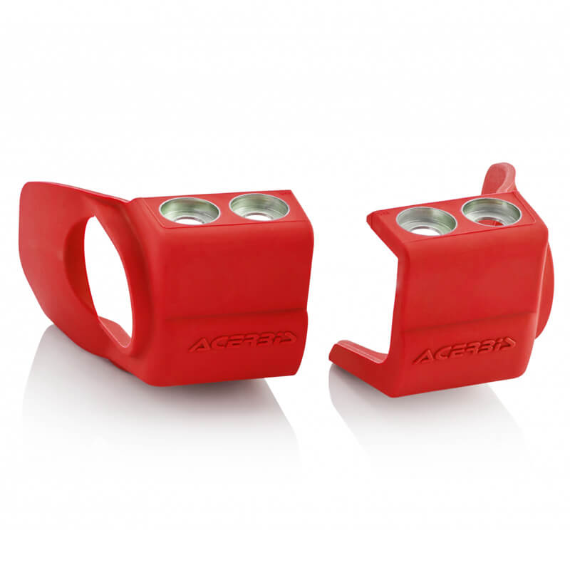 protection pied fourche acerbis rouge 0023197.110 honda