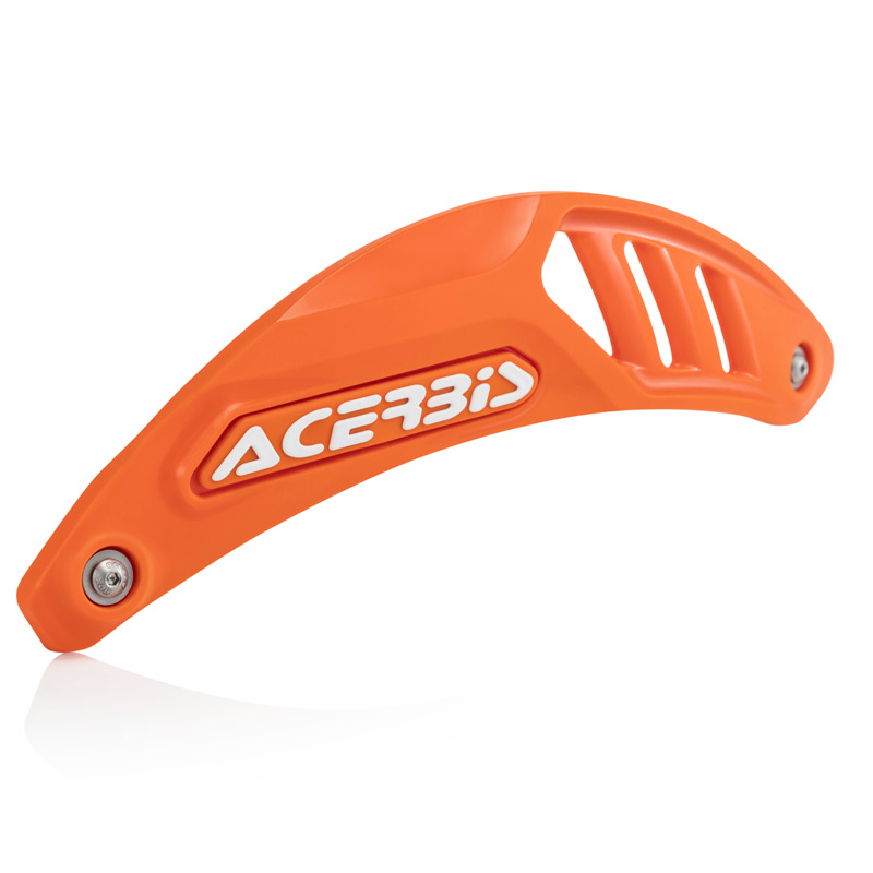 protection pot acerbis x exhaust ktm husqvarna orange