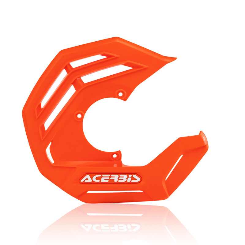 protege disque acerbis x futur acerbis orange fluo