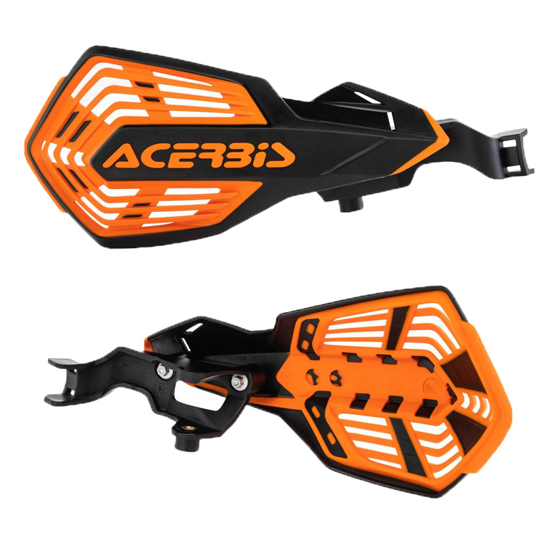 protege mains acerbis k future noir orange