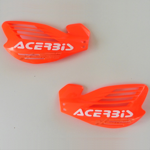 protege mains acerbis x force orange fluo nouveaute