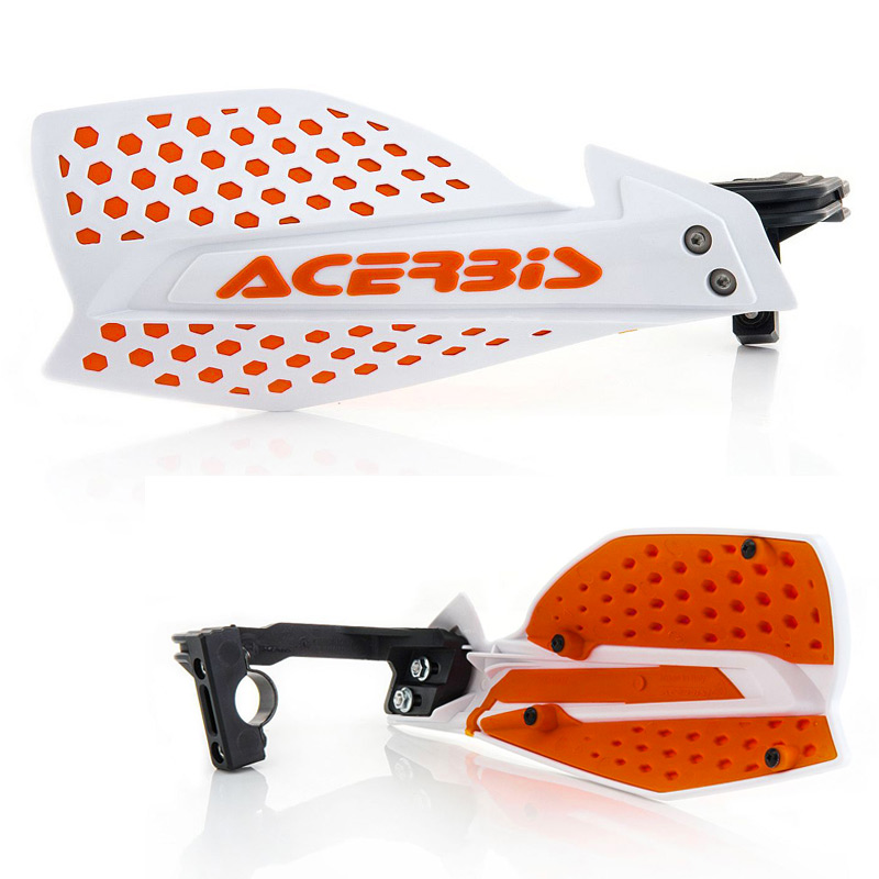 protege mains acerbis x ultimate blanc orange