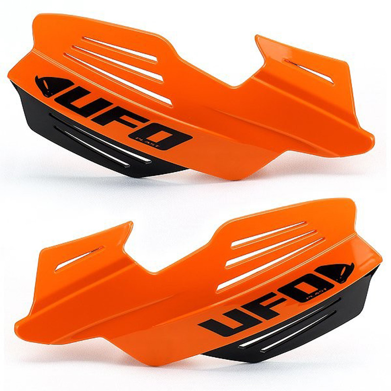 protege mains ufo vulcan orange enduro