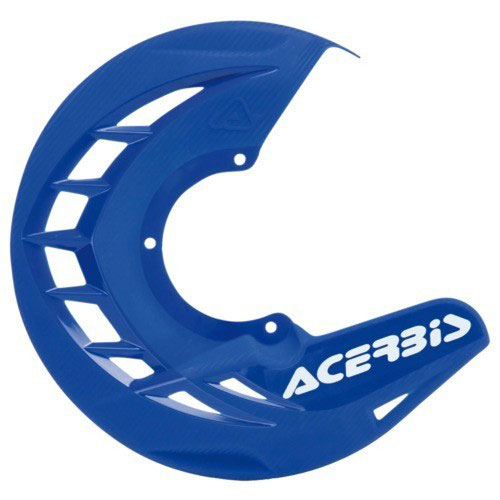 proteges disque avant acerbis x brake motocross enduro bleu